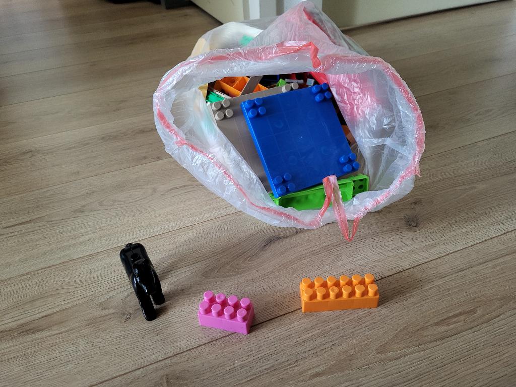 Speelgoed, bouwstenen, Kinderen en Baby's, Speelgoed | Bouwstenen, Ophalen, Gebruikt, Abrick