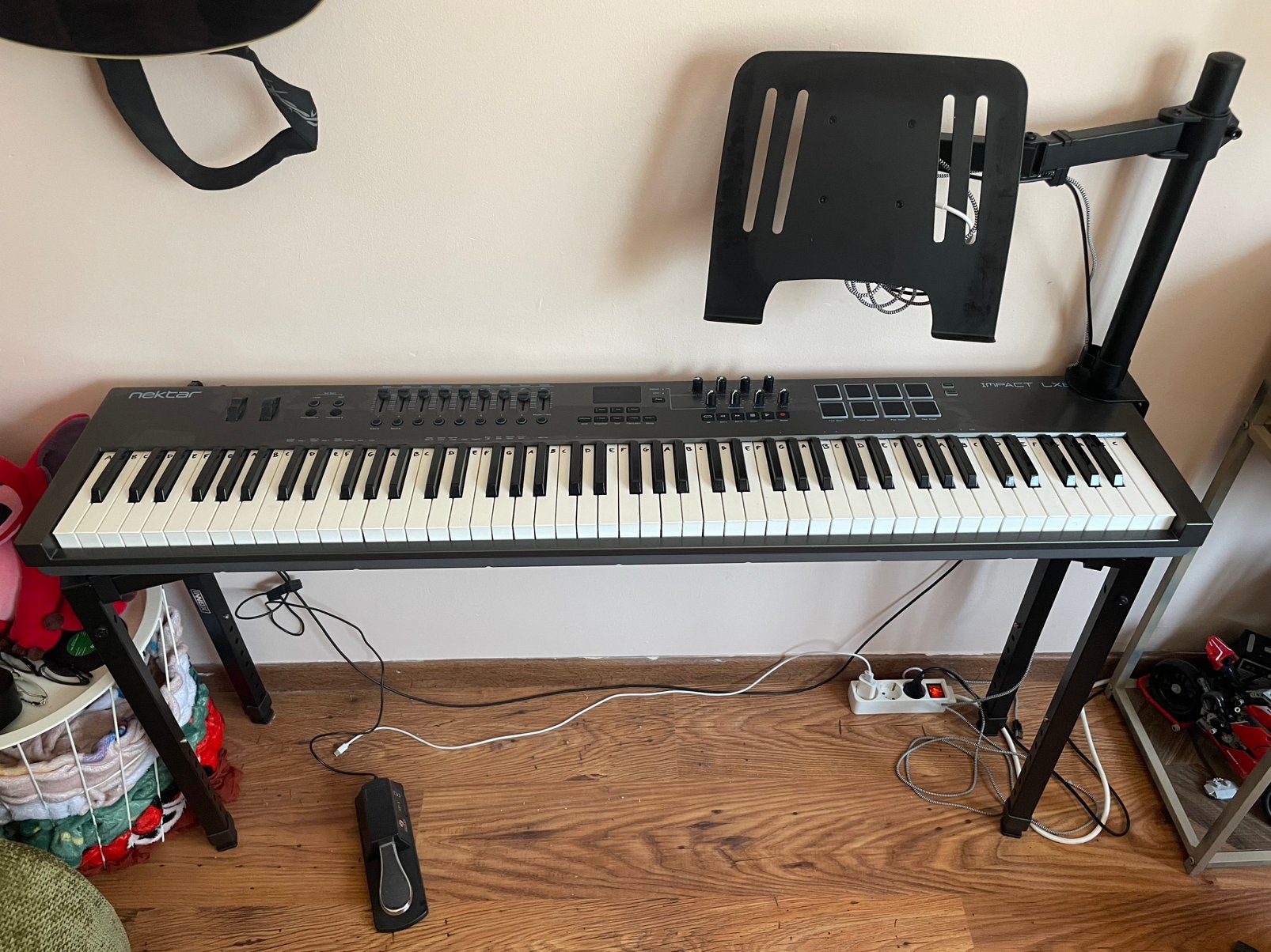 Nektar impact LX88+ - MIDI keyboard, Muziek en Instrumenten, Ophalen, Zo goed als nieuw