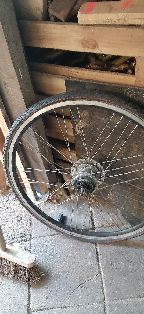 te koop voor achter en voorwiel plus voorvork sparta e bike, Fietsen en Brommers, Ophalen, Gebruikt, Sparta