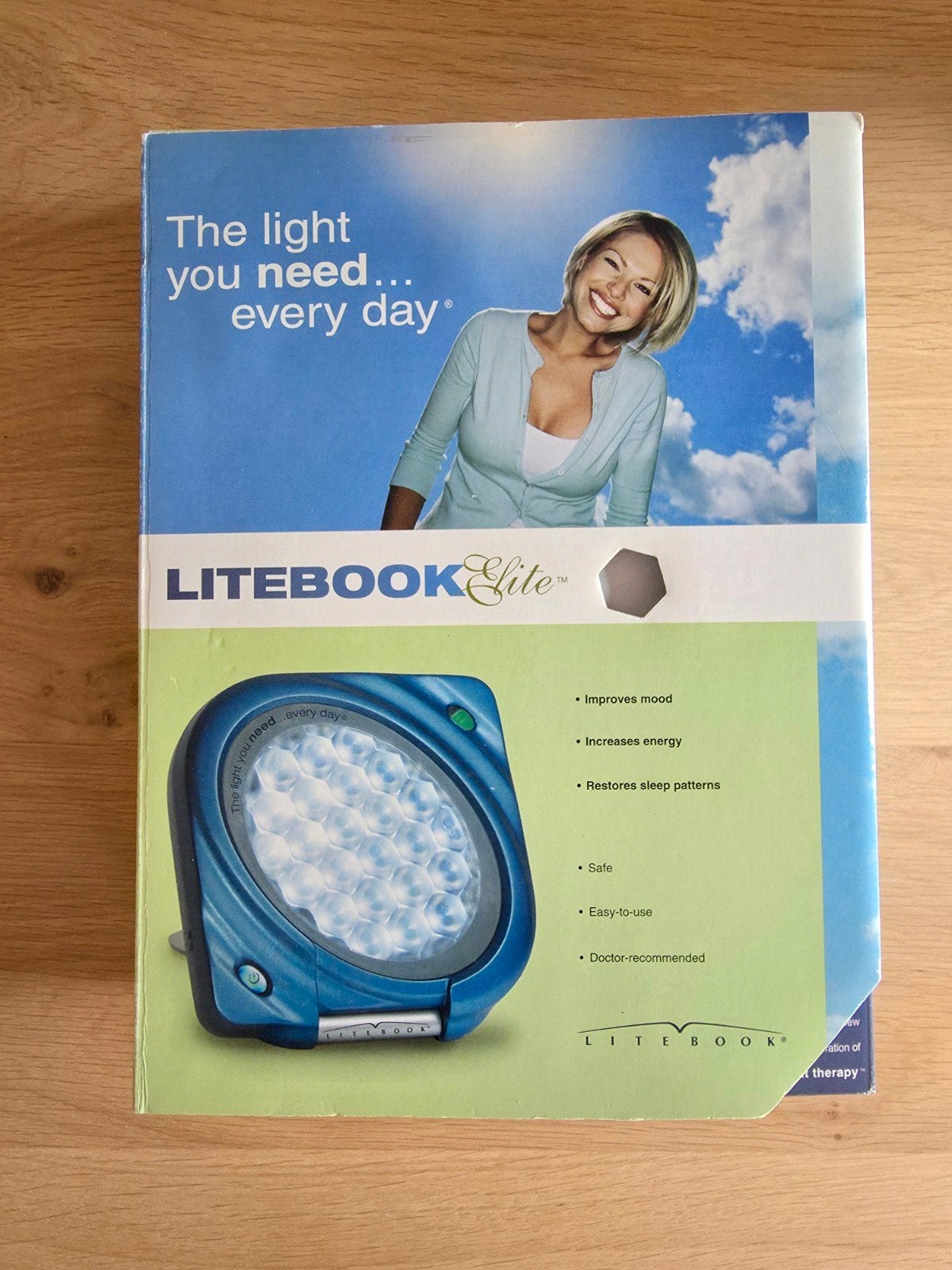 licht therapie lamp, Ophalen of Verzenden, Zo goed als nieuw, Overige typen