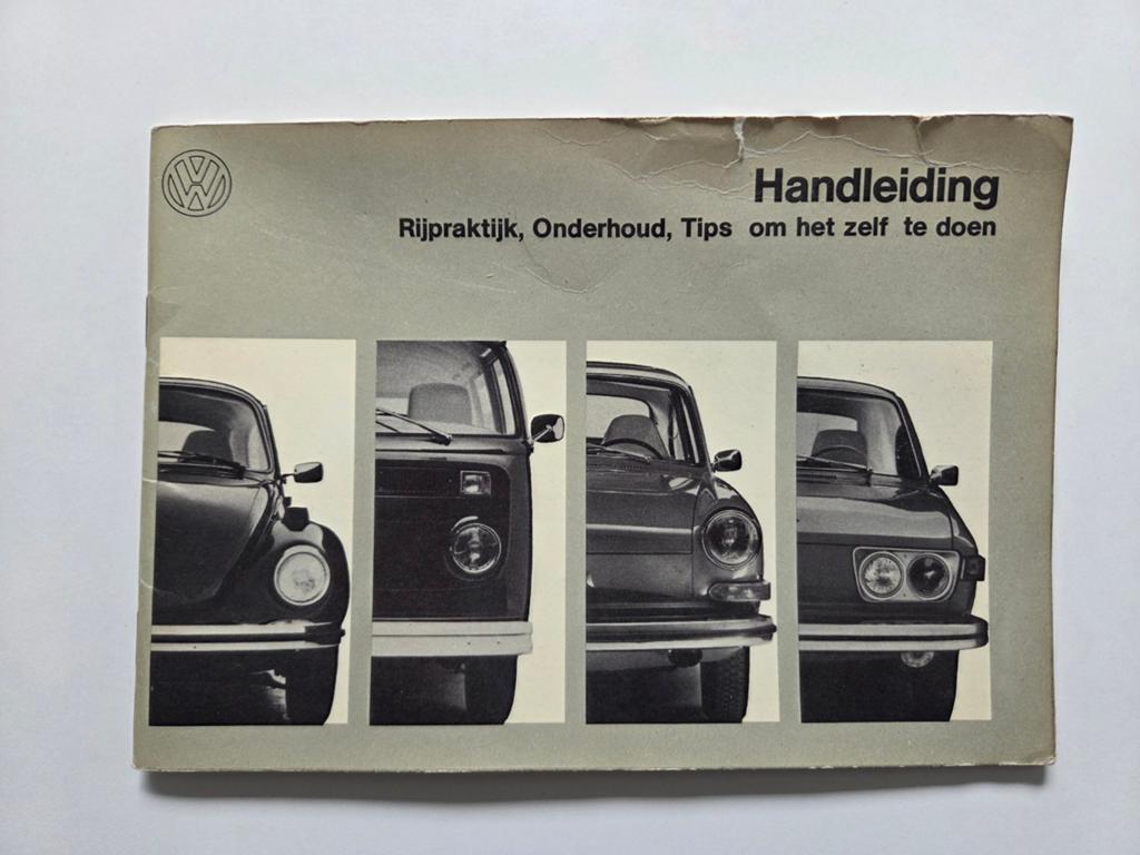 Handleiding VW 1972 Nederlandse versie, Ophalen of Verzenden