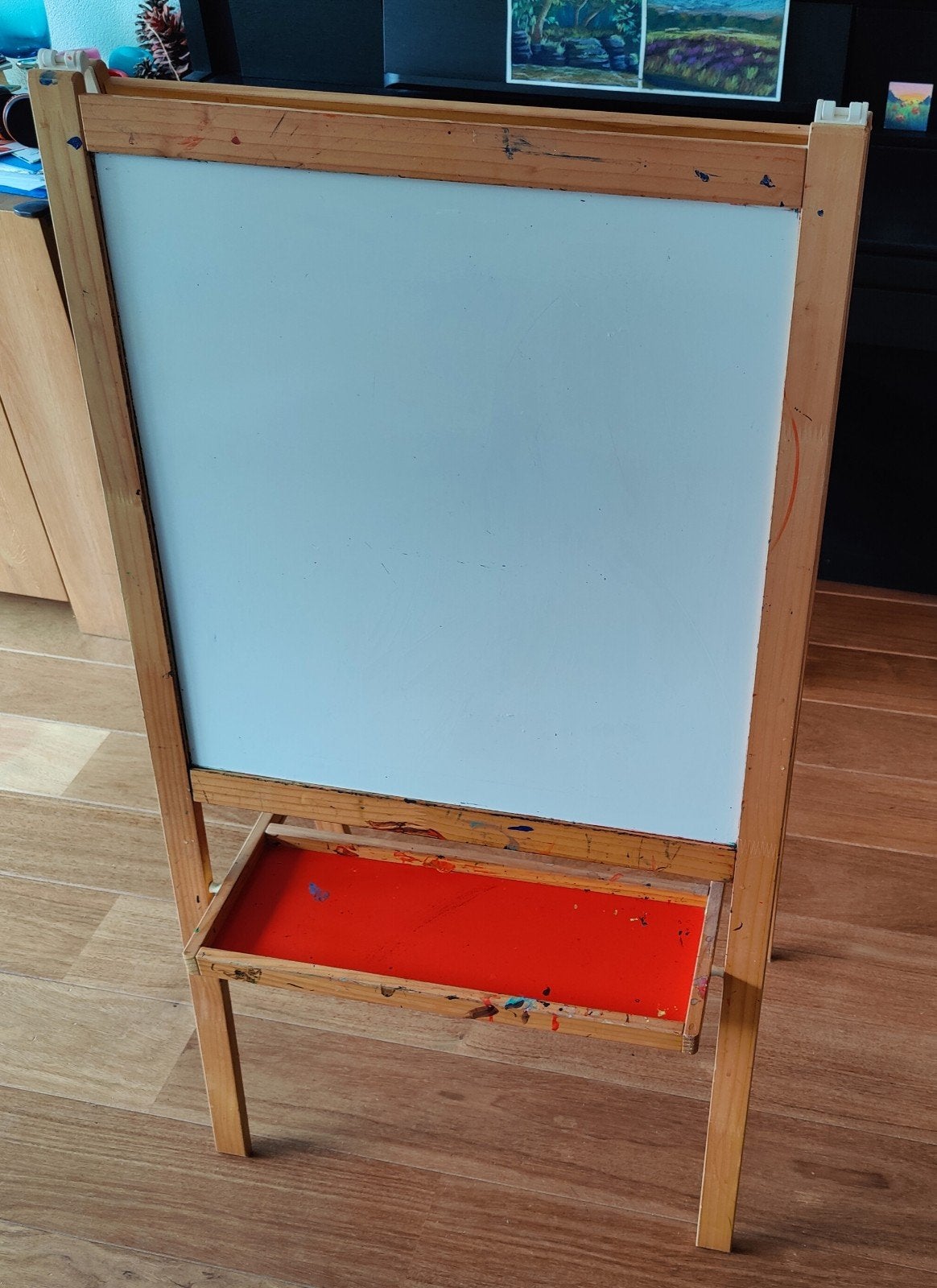 Tekenbord/schoolbord voor kinderen - dubbelzijdig, Ophalen, Gebruikt, Jongen of Meisje