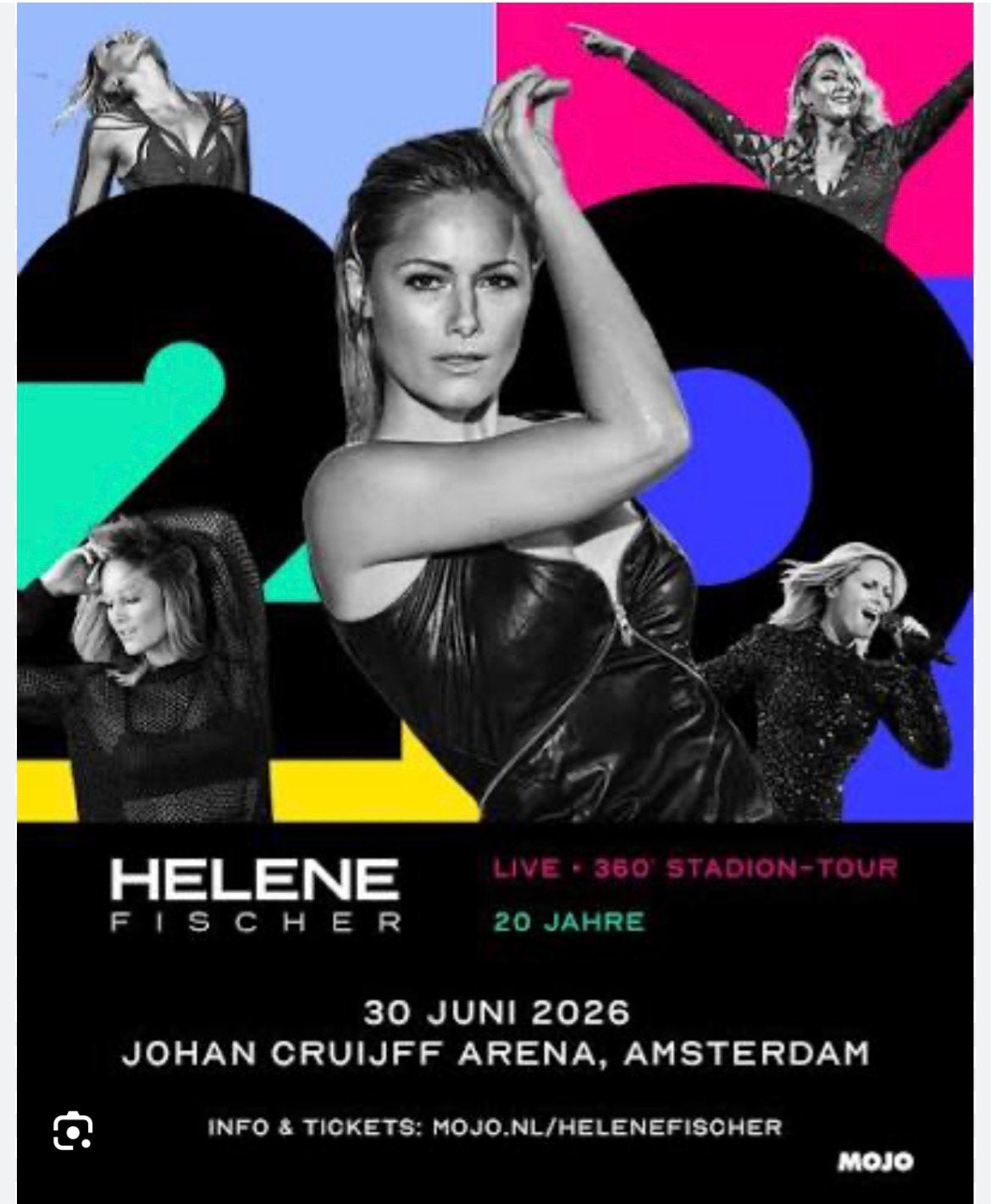 Staanplaatsen - HELENE FISCHER - JCA, Twee personen, Juni