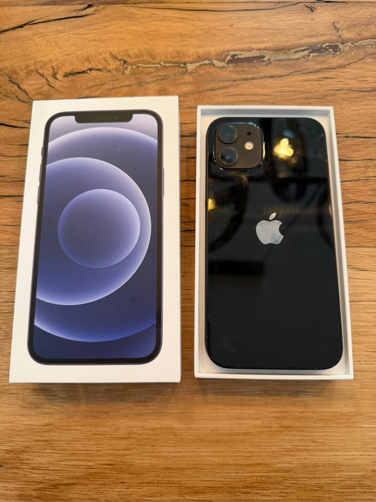 iPhone 12, zwart, 128GB, Telecommunicatie, Mobiele telefoons | Apple iPhone, Ophalen, 128 GB, Zwart, Zo goed als nieuw