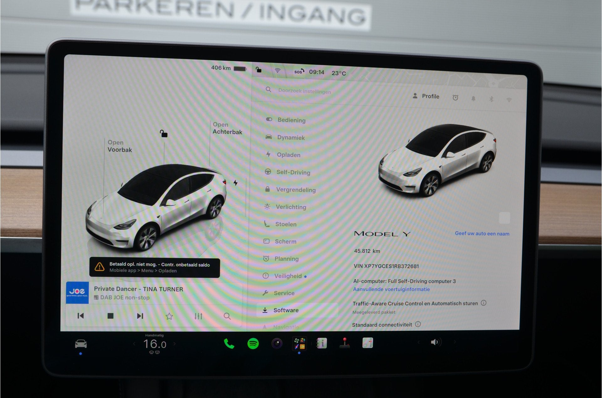 Foto 23 van Tesla Model Y RWD 58 kWh AutoPilot3.0 Ryzen (bj 2024)