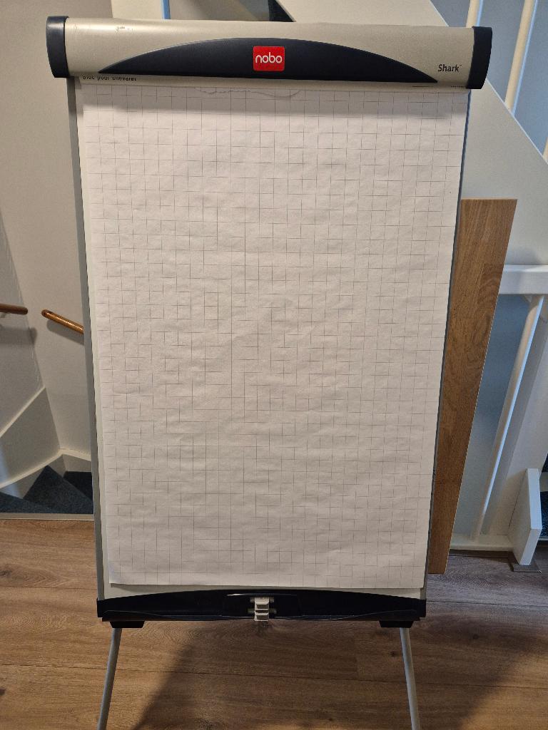 Flip-over en whiteboard, Ophalen, Gebruikt, Whiteboard