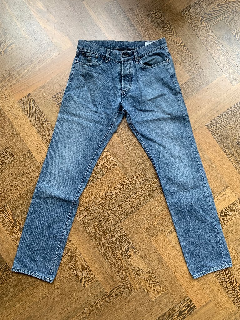 Jeans Brunello Cucinelli maat M / 48 blauw, Zo goed als nieuw, Maat 48/50 (M), Blauw, Brunello Cucinelli