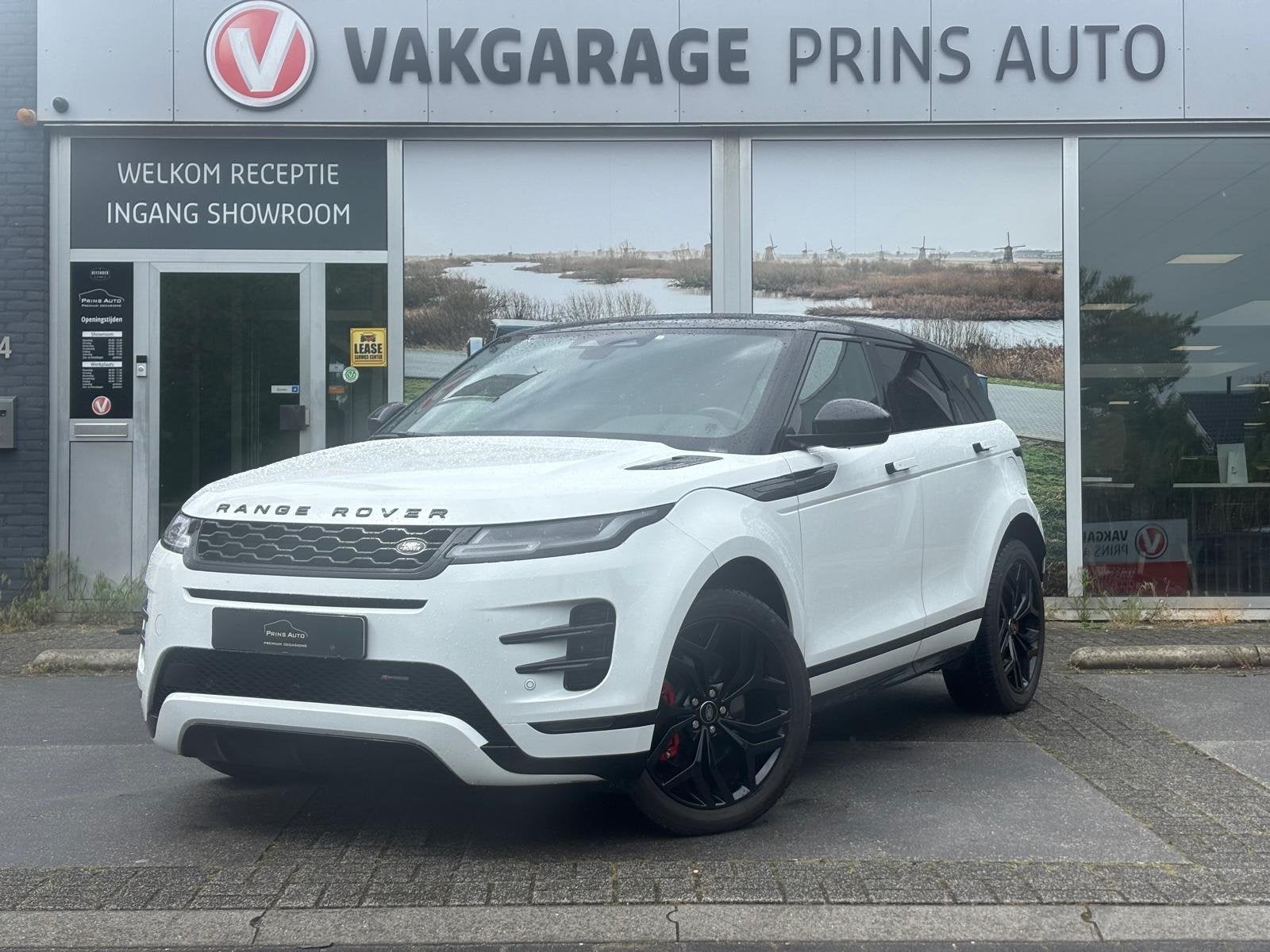 Land Rover Range Rover Evoque 1.5 P300e AWD R-Dynamic HSE |P, 1498 cc, Zwart, Wit, Leder