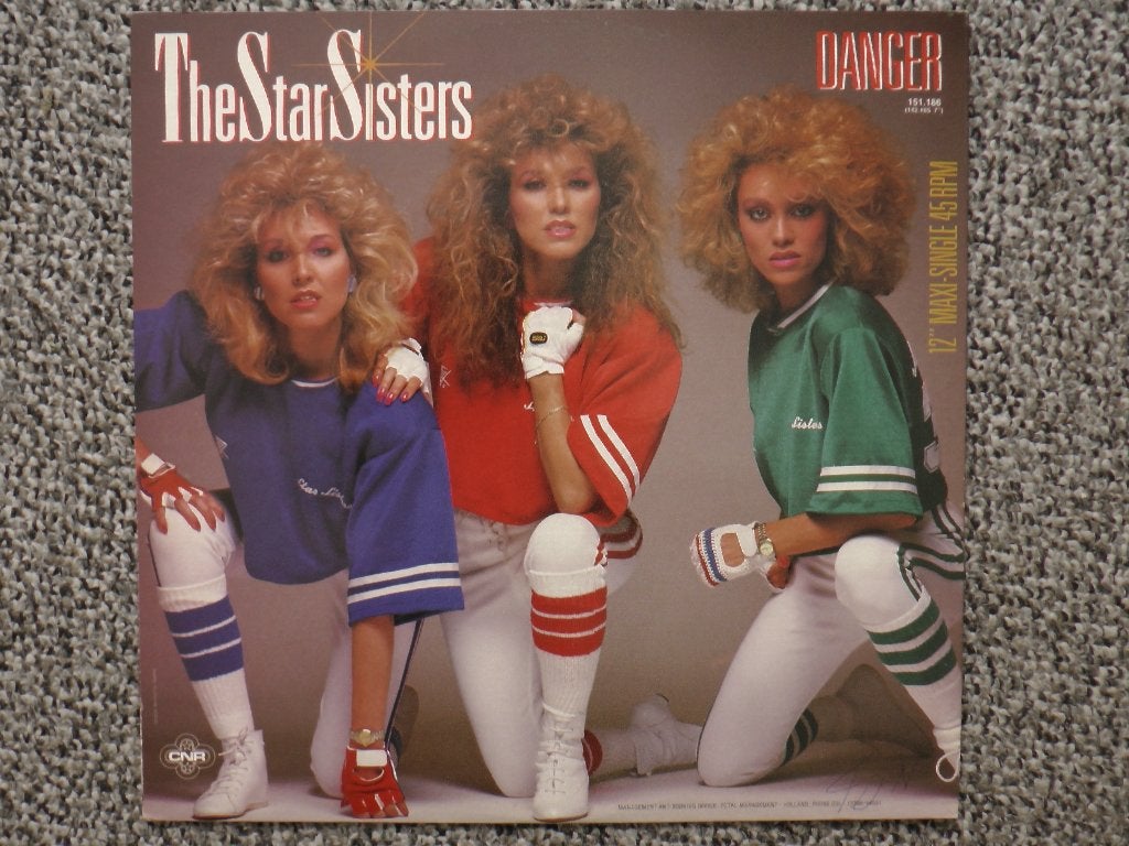 Starsisters - Danger 12 inch Maxi Single, LP, Zo goed als nieuw, Pop, 12 inch