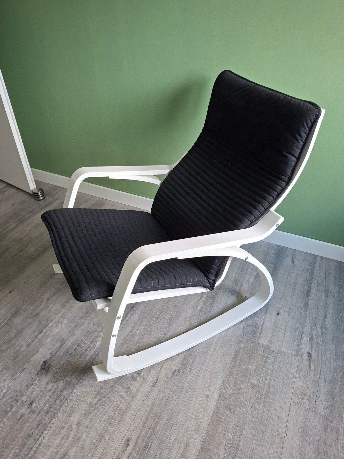 schommelstoel ikea, Huis en Inrichting, Ophalen, Zo goed als nieuw, 75 tot 100 cm, 50 tot 75 cm