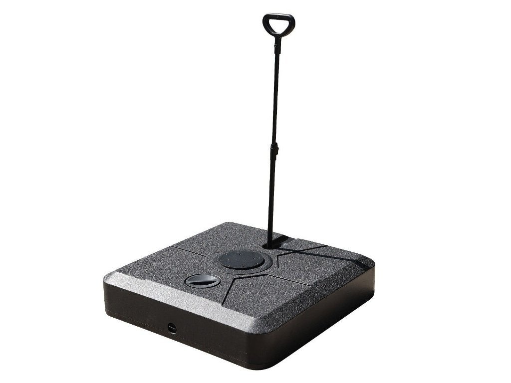 SMART 140kg parasolvoet vulbaar hendel en wielen, Ophalen, Roystore.nl@gmail.com, Nieuw, Gardisimo