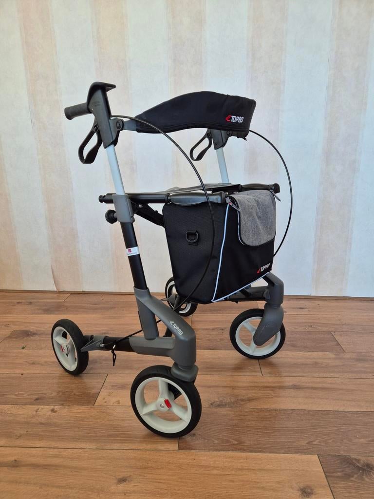 Topro Troja rollator - met tas en dienblad - in goede staat, Ophalen, Lichtgewicht, Zo goed als nieuw
