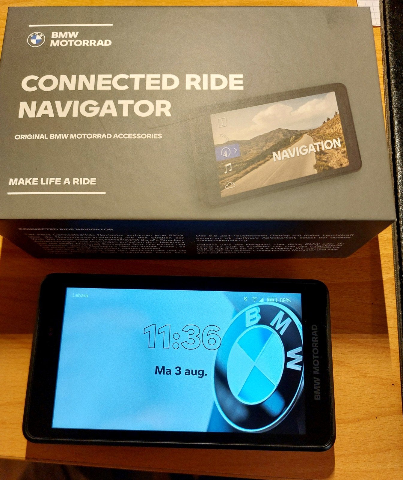 Te koop BMW Connected Ride Navigator, Motoren, Accessoires | Navigatiesystemen, Zo goed als nieuw, Ophalen of Verzenden