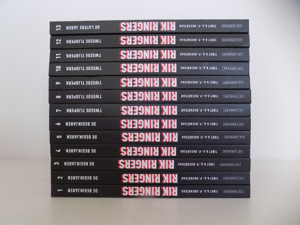 Rik Ringers ~ Complete serie Integrale hardcovers 1 t/m 13, Complete serie of reeks, Ophalen of Verzenden, Zo goed als nieuw, Gilbert Gascard (Tibet)