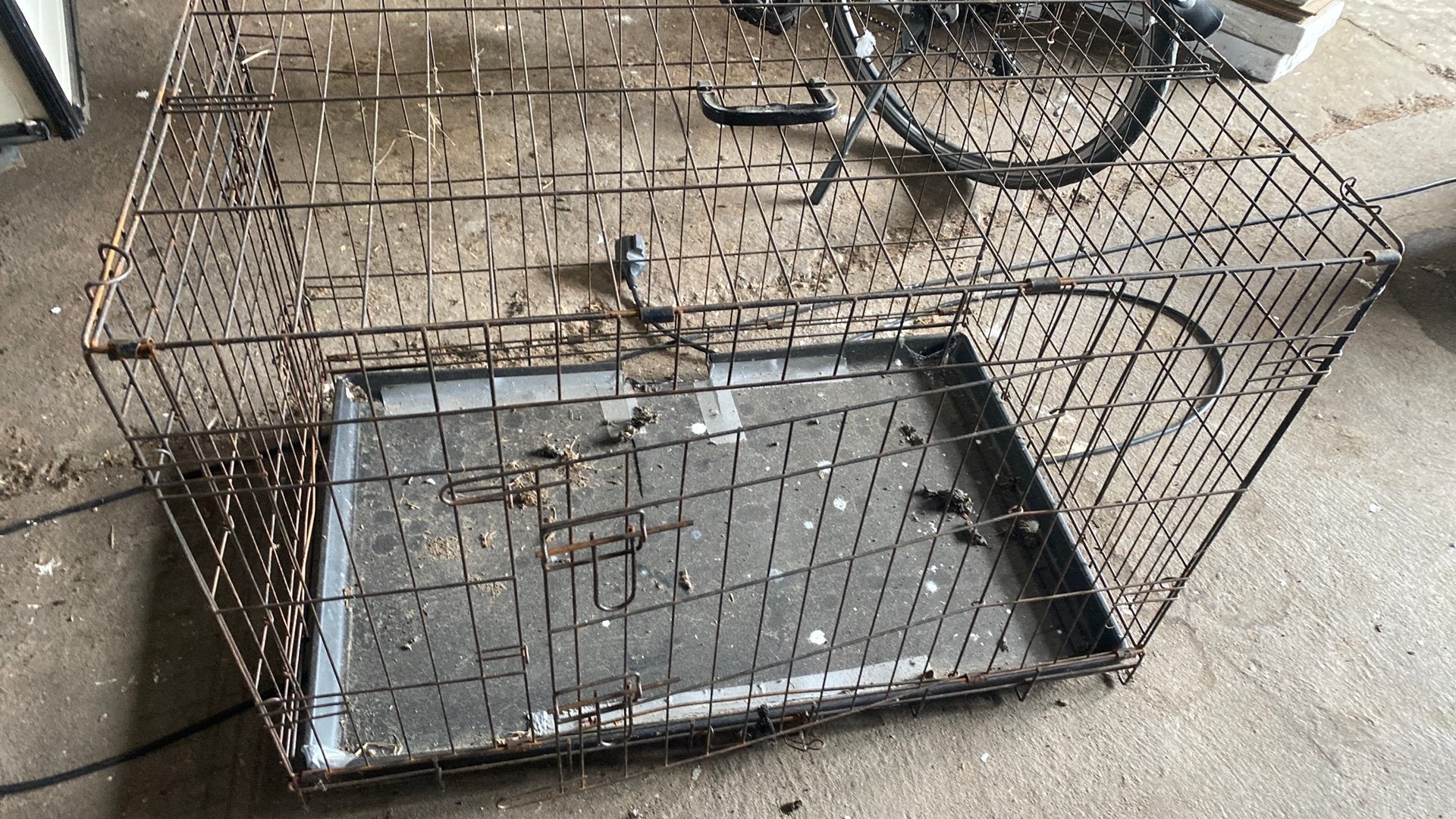 Gratis, Dieren en Toebehoren, Hondenhokken, Ophalen of Verzenden, Zo goed als nieuw, Minder dan 65 cm