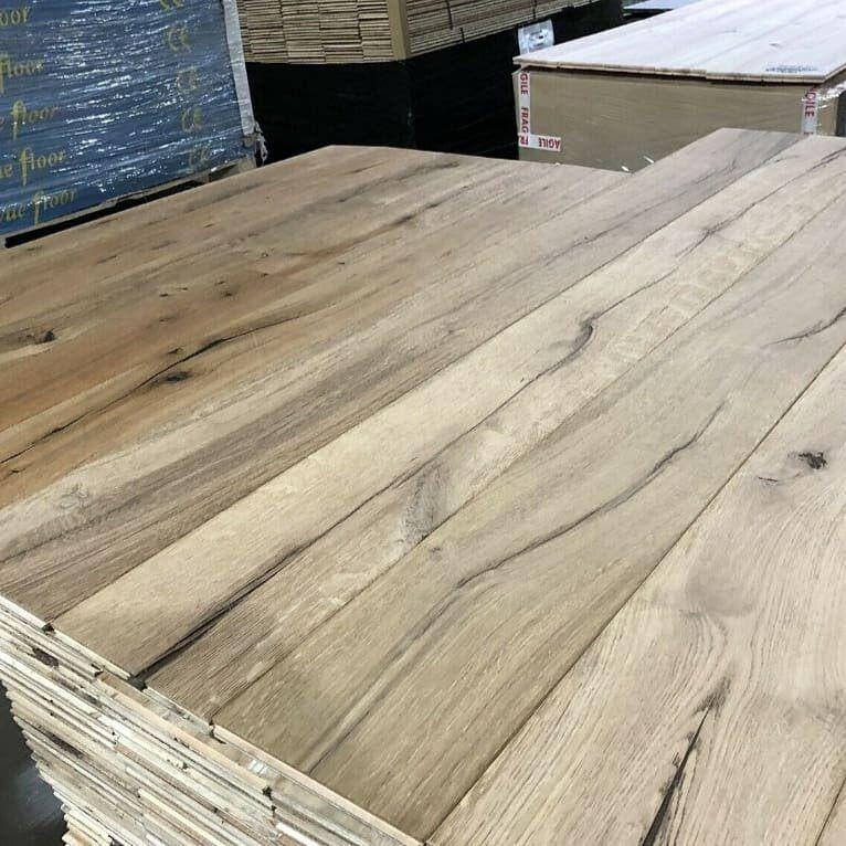 RESTPARTIJ 145M2 EIKEN VLOER COUNTRY  GEOLIED 18CM BREED, Ophalen, Nieuw, 75 m² of meer, Parket