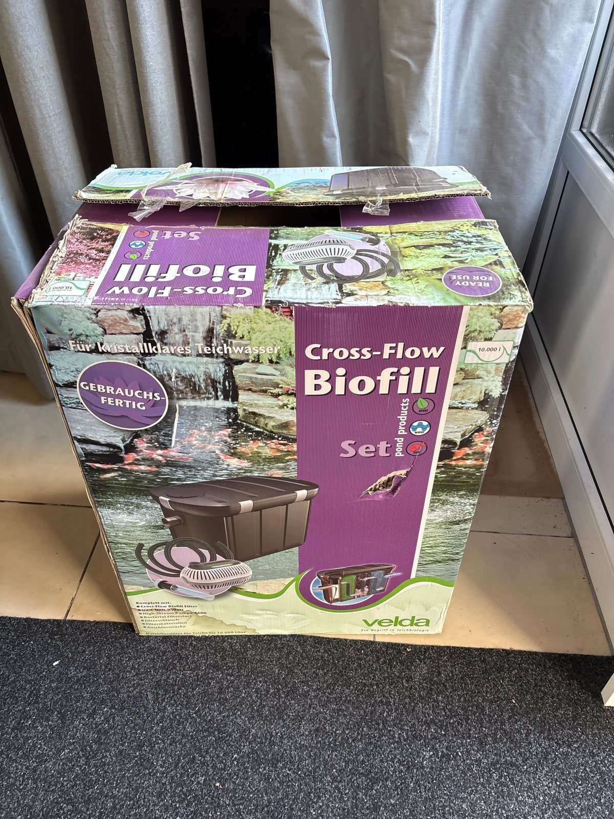 Velda Cross-Flow Biofill Vijverfilter Set - Nieuw, Tuin en Terras, Ophalen of Verzenden, Nieuw, Vijverfilter