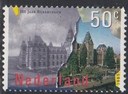 Nederland 1985 1335 Amsterdam 50c, Postfris, Postzegels en Munten, Ophalen of Verzenden, Na 1940, Postfris