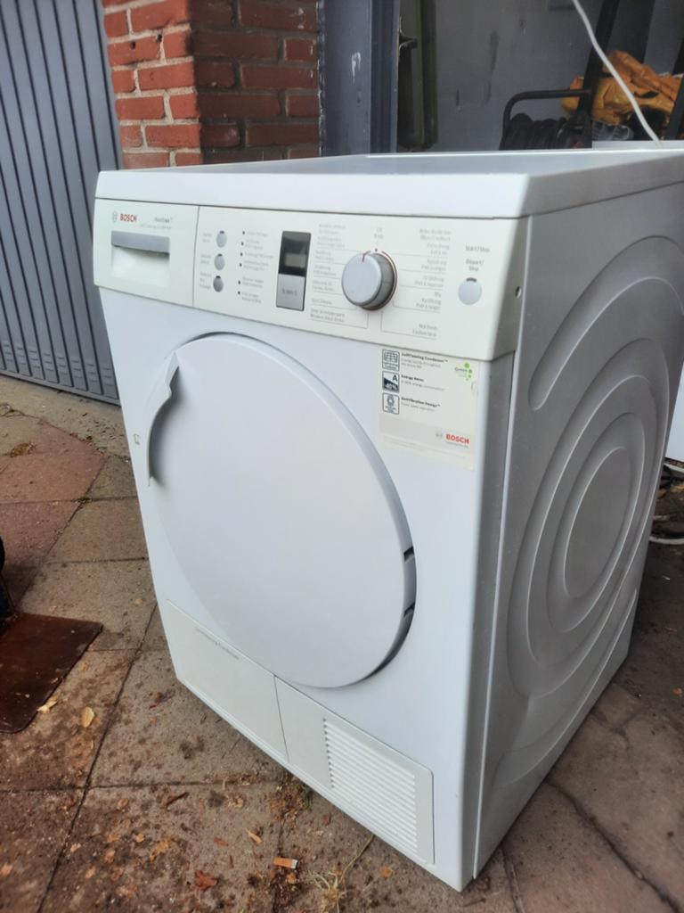 Mooie Bosch 7kg warmtepompdroger. A+. Display. Gar+Bez., Witgoed en Apparatuur, Ophalen, 6 tot 8 kg, Zo goed als nieuw, 85 tot 90 cm