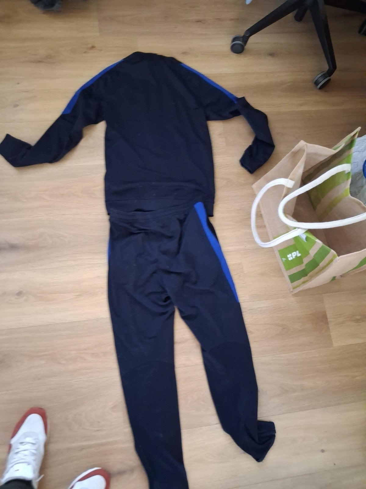 FFF Trainingspak Maat S - Met kleine beschadigingen, Kleding | Heren, Sportkleding, Blauw, Nike, Ophalen of Verzenden, Voetbal