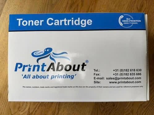 HP 80X Toner Zwart Hoge PrintAbout Huismerk, Computers en Software, Printerbenodigdheden, Ophalen of Verzenden, Nieuw, Toner, Huismerk