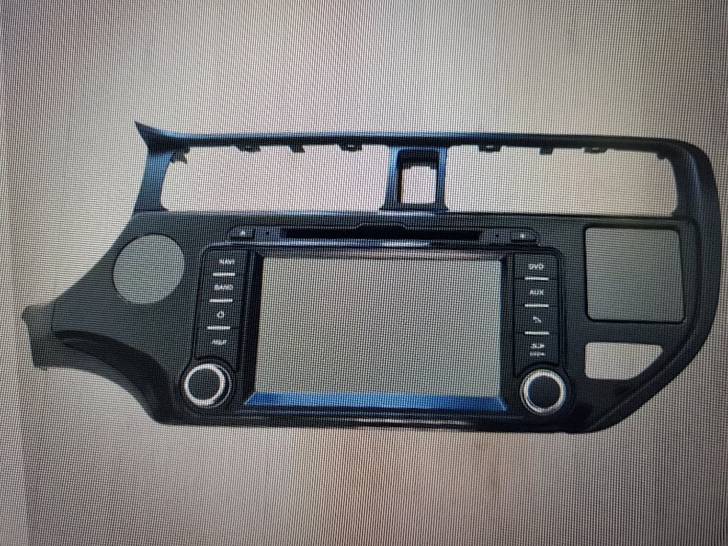 kia rio autoradio, Ophalen, Gebruikt