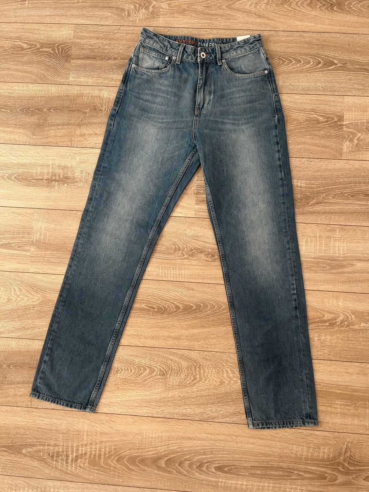 Kuyichi Rosa Straight Jeans W29 L34 - Nieuw met kaartjes, Verzenden, Nieuw, Blauw, W28 - W29 (confectie 36)