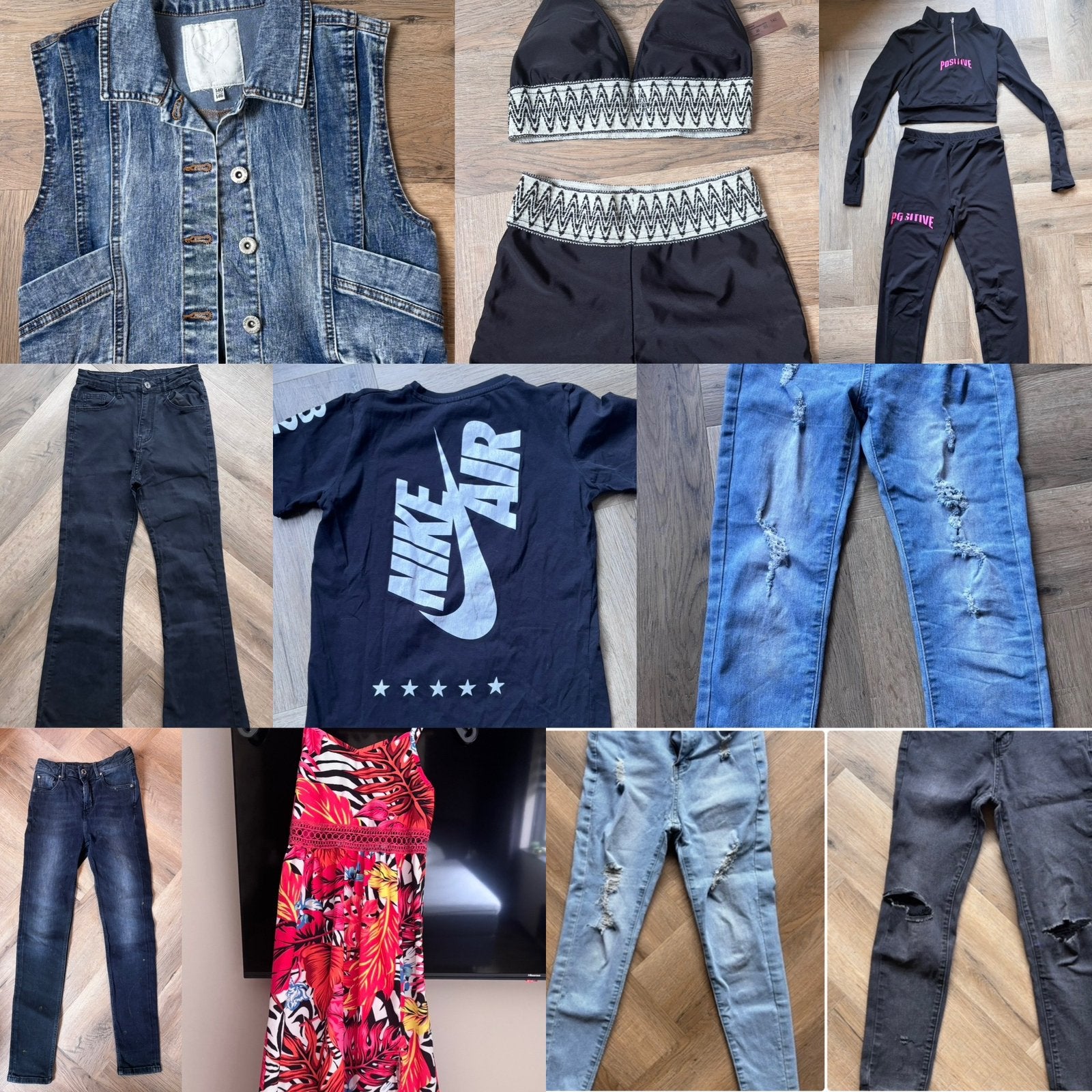 Meisjes kledingpakket maat 140/146 (o.a. D-Zine en Guess), Kinderen en Baby's, Ophalen of Verzenden, Zo goed als nieuw