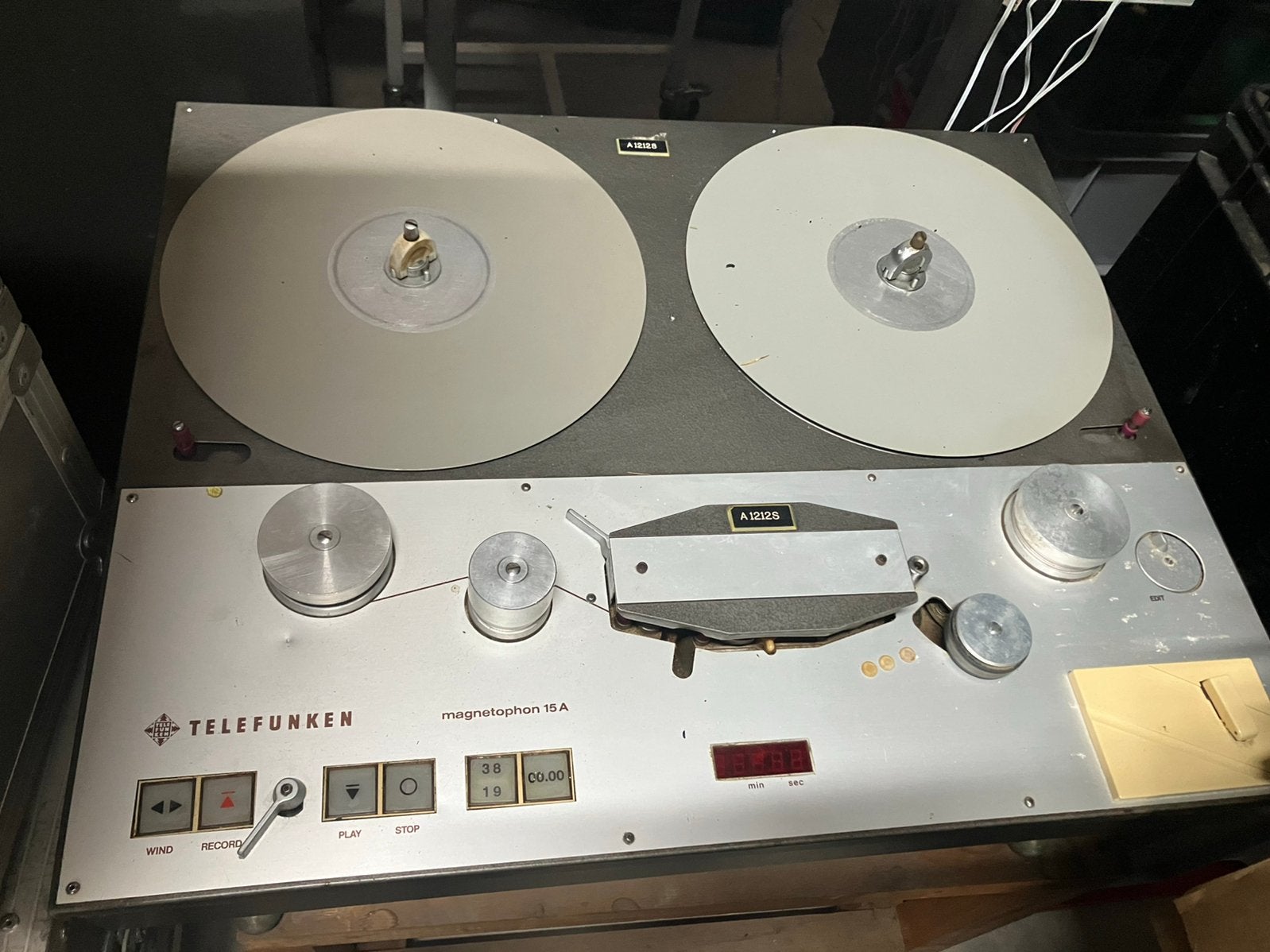 Telefunken m15a top studiorecorder, Ophalen, Hamburg, Telefunken, Bandrecorder
