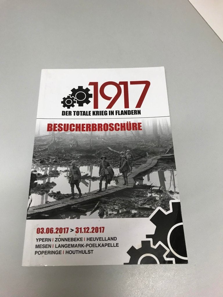 1917 der totale krieg in Flandern, Ophalen of Verzenden, Voor 1940, Gelezen, Algemeen