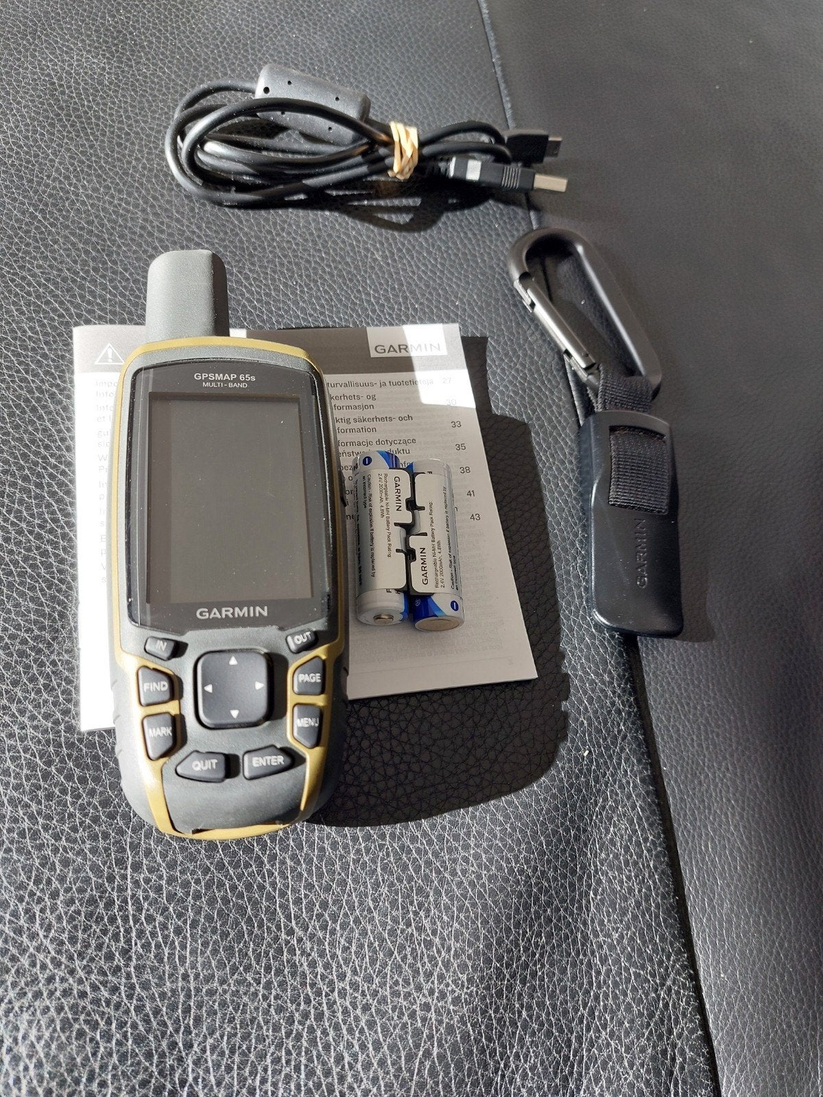 Garmin GPSMAP 65S Multiband GPS met knopbediening als nieuw, Ophalen, Zo goed als nieuw, Navigatie of Gps