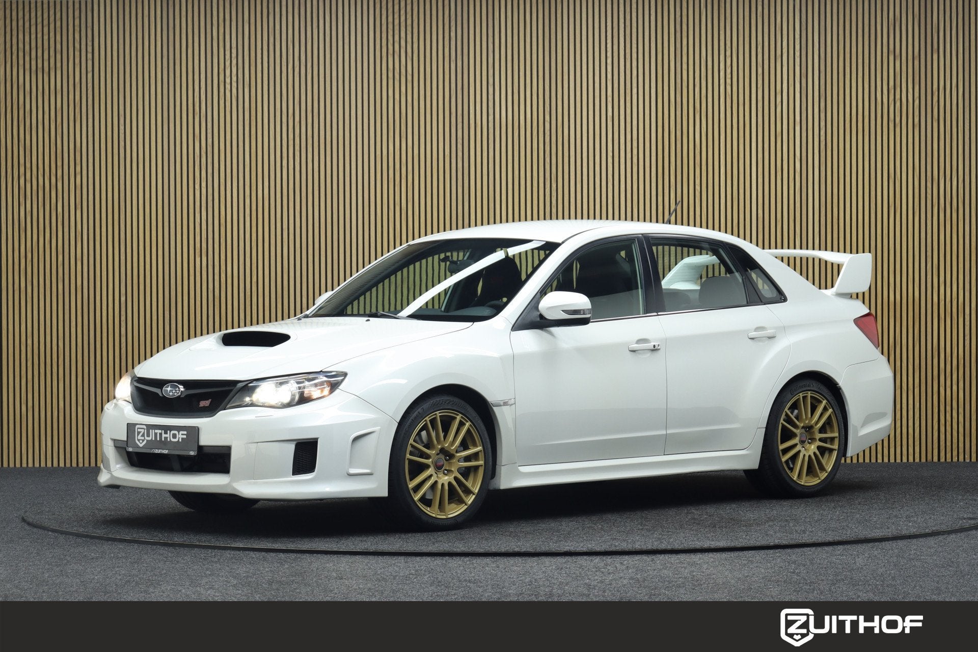 Subaru WRX STI 2.5 T Sport Executive | Cruise-control | Lede, Auto's, Keurmerk '100% Onderhouden', Gebruikt, Zwart, 4 cilinders