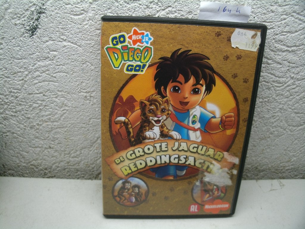 dvd 165k diego de grote jaguar reddingsactie, Cd's en Dvd's, Dvd's | Kinderen en Jeugd, Alle leeftijden, Ophalen of Verzenden
