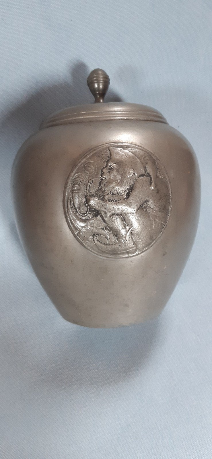 Art deco tabakspot tin ontwerp Chris van der Hoef voor Gero, Ophalen of Verzenden