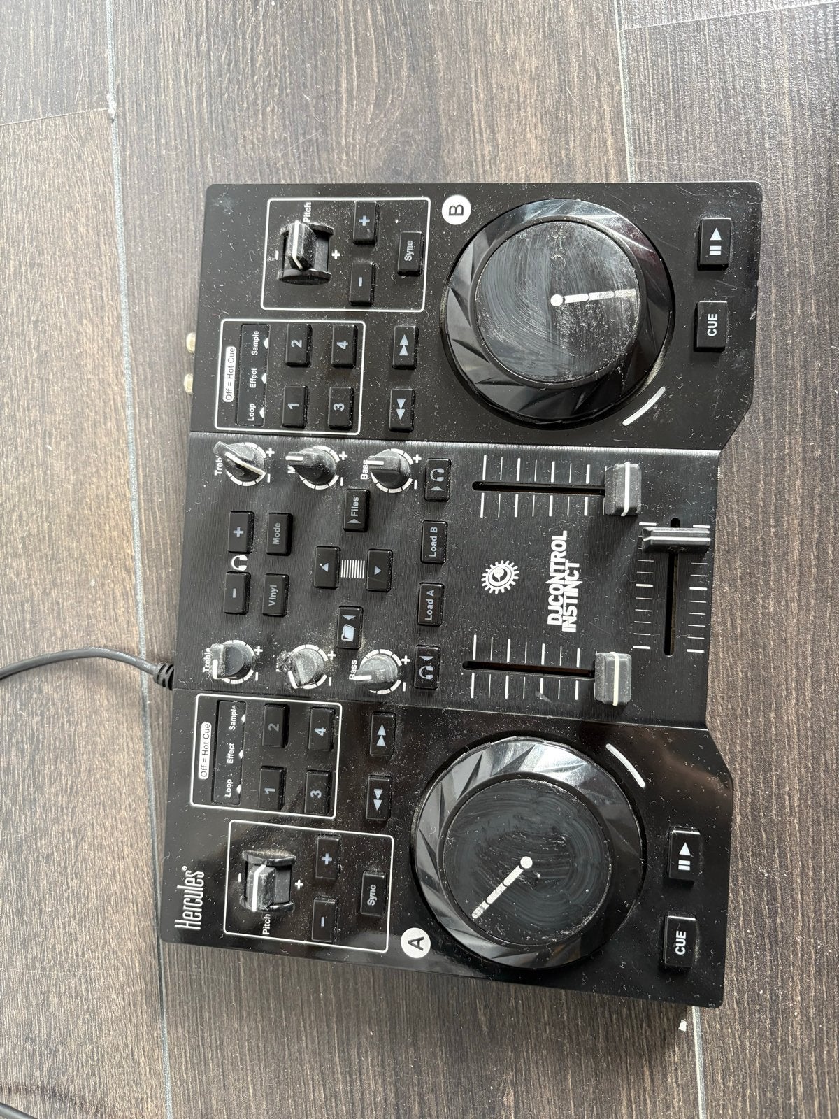 Hercules DJControl Instinct DJ Controller, Ophalen of Verzenden, Gebruikt, Dj-set, Overige merken