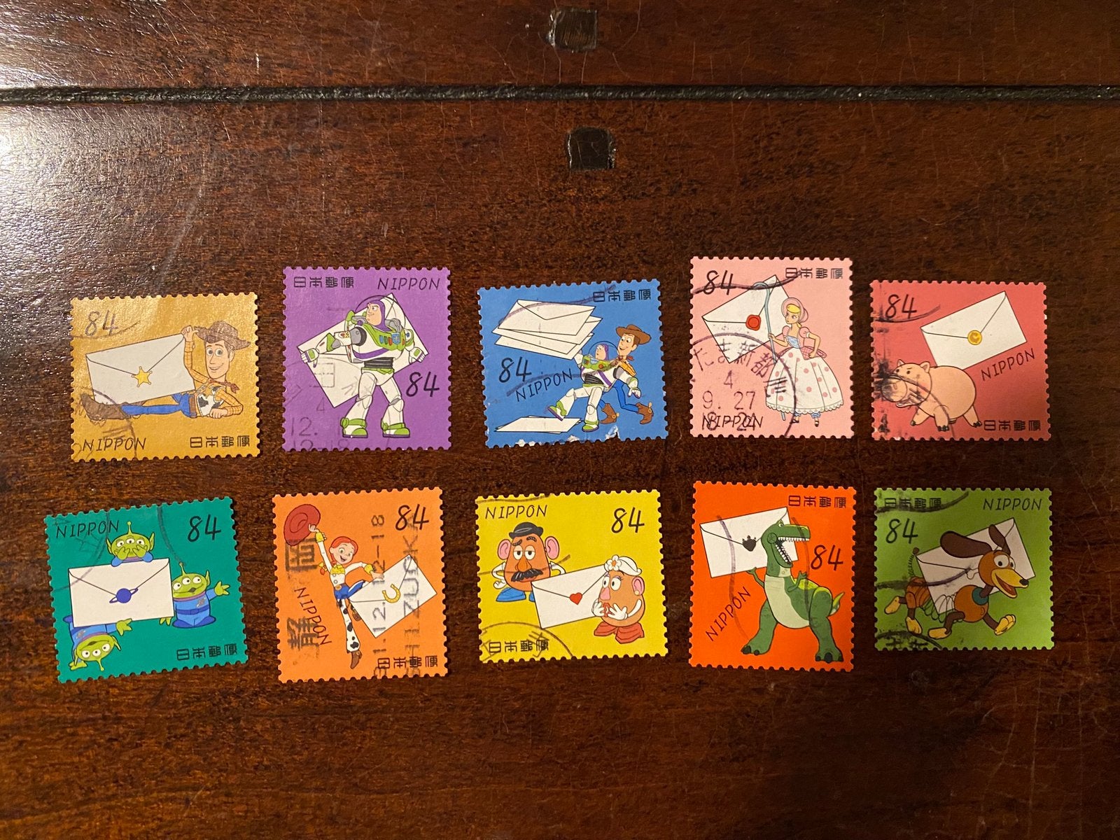Toy Story Japanse Postzegels - Disney, Postzegels en Munten, Postzegels | Volle albums en Verzamelingen, Ophalen of Verzenden