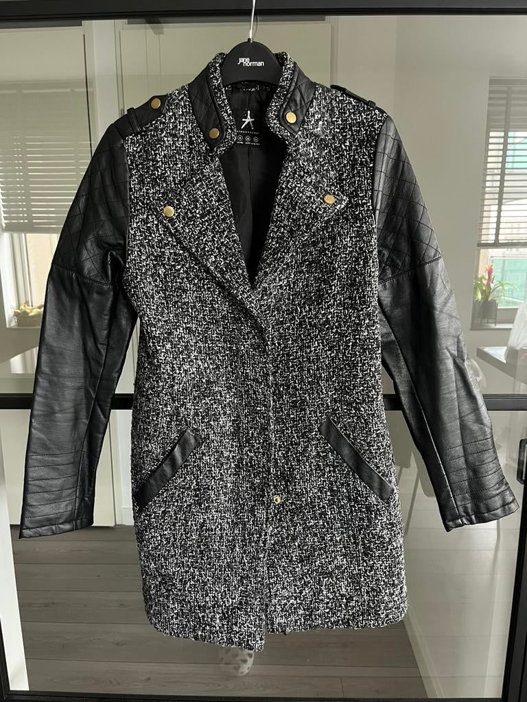PRIMARK Jas maat S, Kleding | Dames, Jassen | Winter, Ophalen of Verzenden, Zo goed als nieuw, Maat 36 (S), Zwart