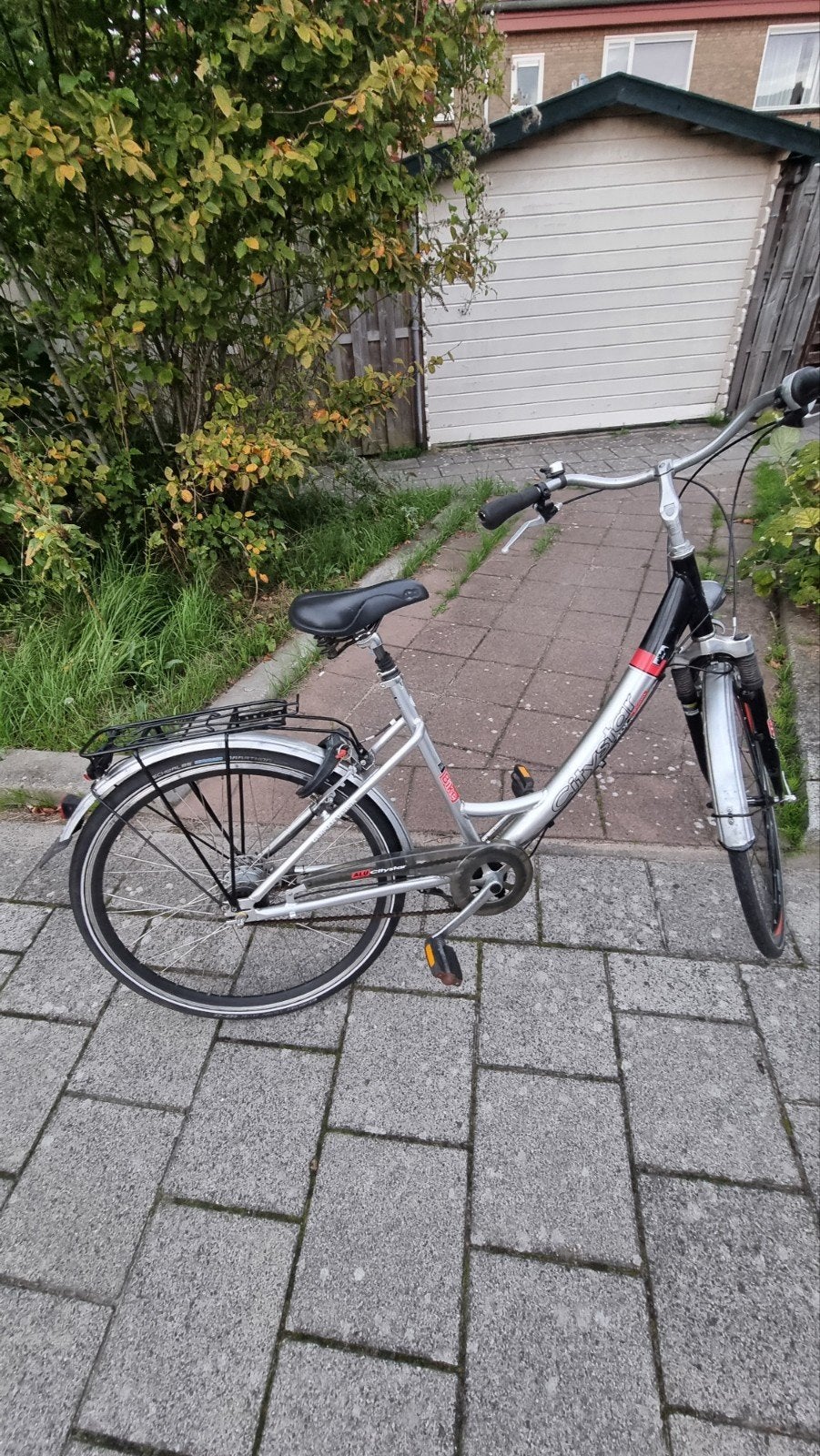 Damesfiets met versnellingen, Fietsen en Brommers, Ophalen, Gebruikt, 20 inch of meer, Versnellingen