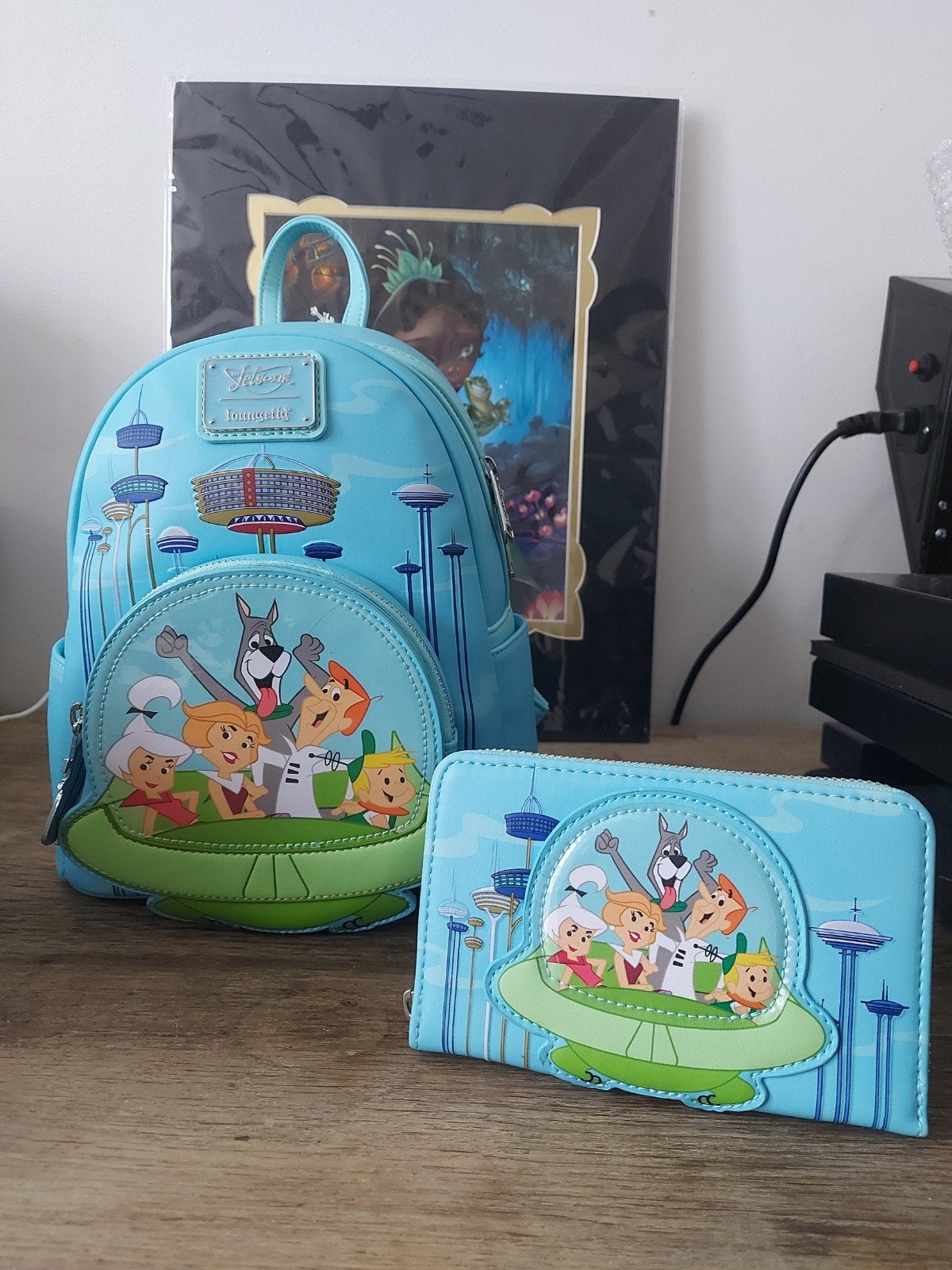 Loungefly The Jetsons Mini Rugzak & Portemonnee Set, Overige merken, Minder dan 30 cm, Nieuw, Ophalen of Verzenden
