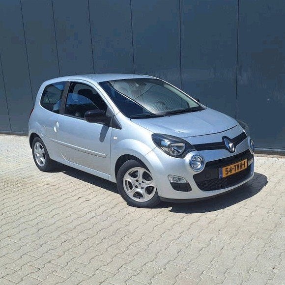 Renault Twingo 1.2 16V 2012 Grijs, Auto's, Voorwielaandrijving, 839 kg, 74 pk, Zwart