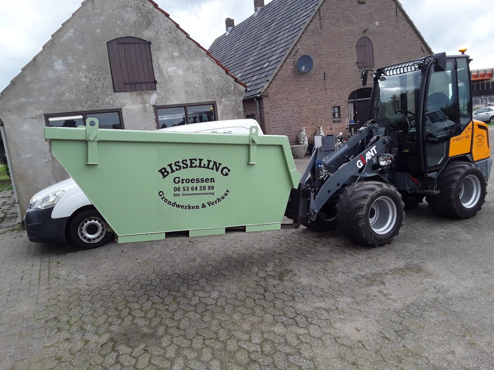 portaalbak containerbak 3m3, Ophalen, Nieuw