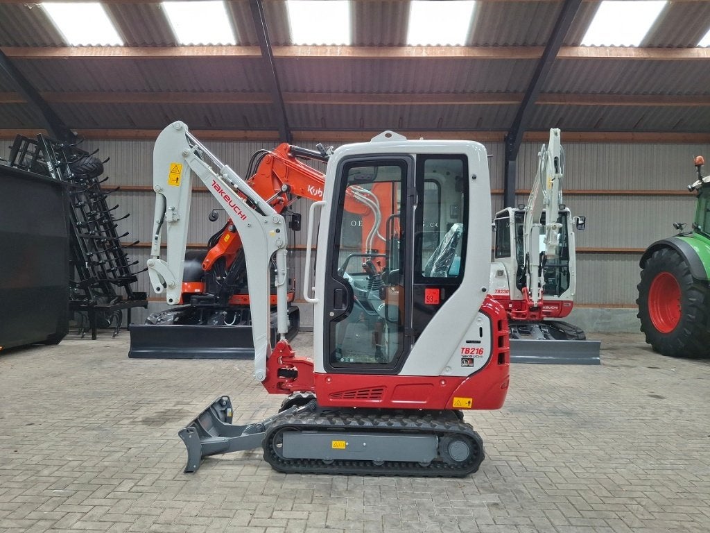 Takeuchi TB216, minigraver, minikraan, BJ2026, Nieuw!, Ophalen, Nieuw
