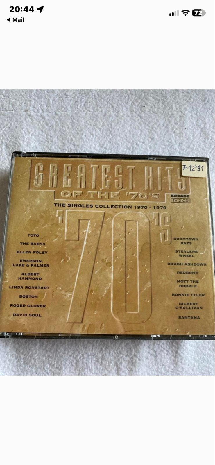 Greatest Hits of the '70s - The Singles Collection 1970-1979, Ophalen of Verzenden, Gebruikt, Pop