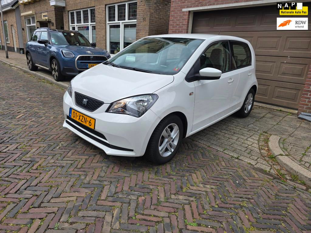 Seat Mii 1.0 Style Chic, Voorwielaandrijving, Euro 5, Stof, Gebruikt
