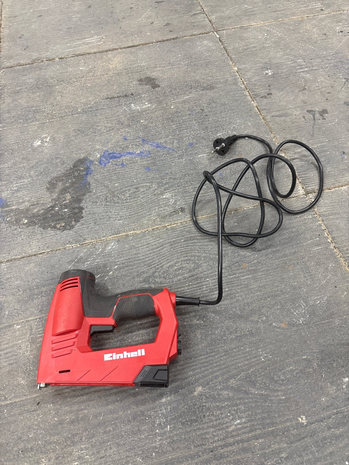 Einhell Elektrische Tacker/Nietmachine, Ophalen of Verzenden, Gebruikt, Tacker/nietmachine
