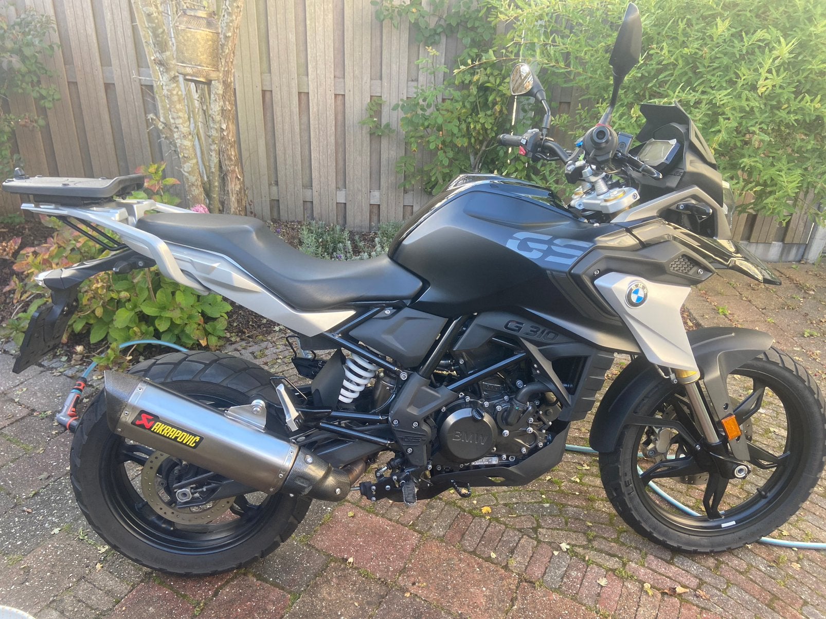 BMW G310 GS 2023 (+ Akrapovic full system), Ophalen, Gebruikt