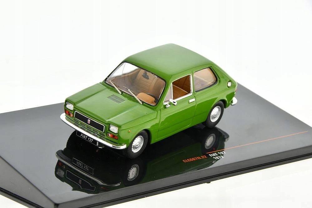 JSN IXO 1:43 Fiat 127 groen 1972, Hobby en Vrije tijd, Modelauto's | 1:43, Overige merken, -, Nieuw, Ophalen of Verzenden