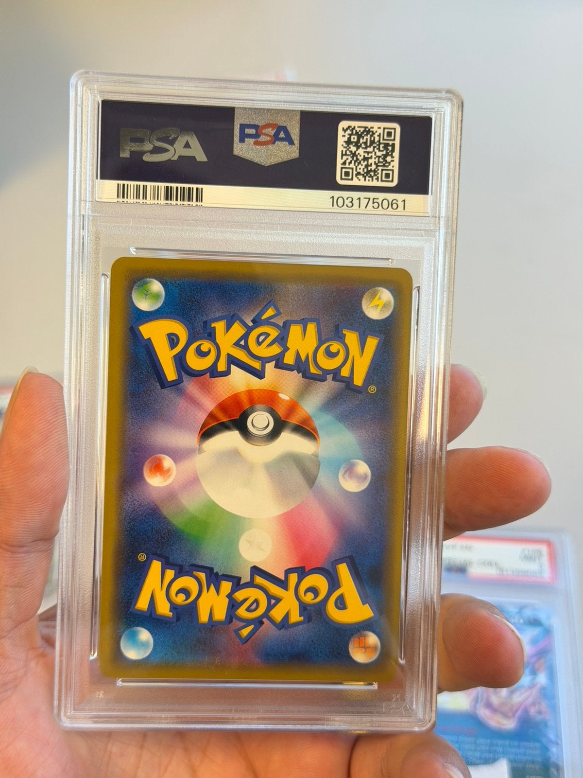 Reshiram & Charizard GX 016/173 RR PSA 10 Tag Team 2019 JPN, Ophalen of Verzenden, Nieuw, Losse kaart