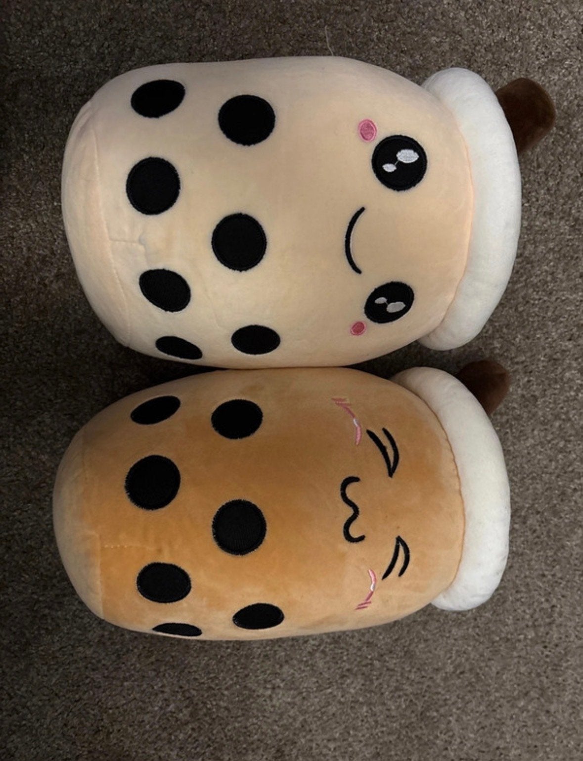 Leuke Bubble Tea Knuffels - Set van 2, Overige typen, Ophalen of Verzenden, Zo goed als nieuw, Meerkleurig
