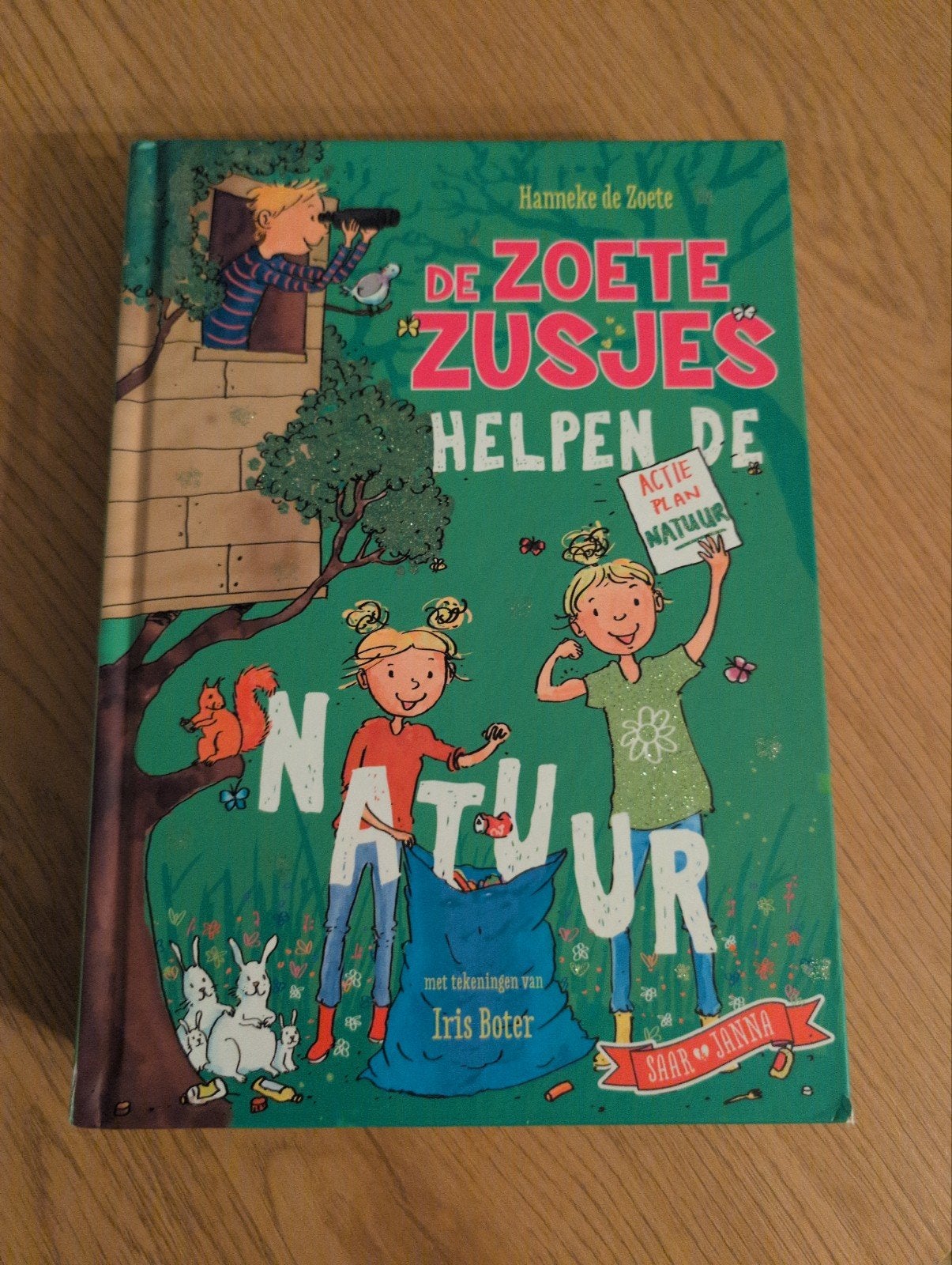 Hanneke de Zoete - De Zoete Zusjes helpen de natuur, Fictie algemeen, Ophalen of Verzenden, Zo goed als nieuw, Hanneke de Zoete